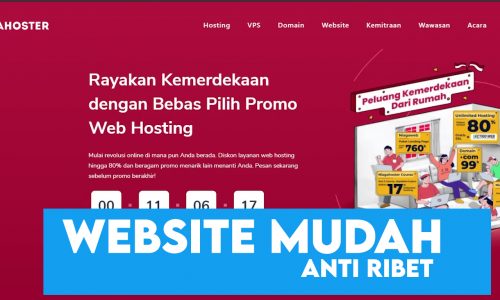 Website Mudah Tanpa Ribet